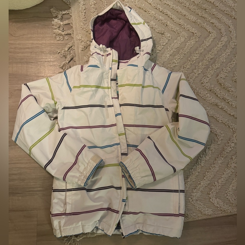 EMPYRE 10,000 MM Technical Outerwear Snow Ski/Snowboarding Jacket White
